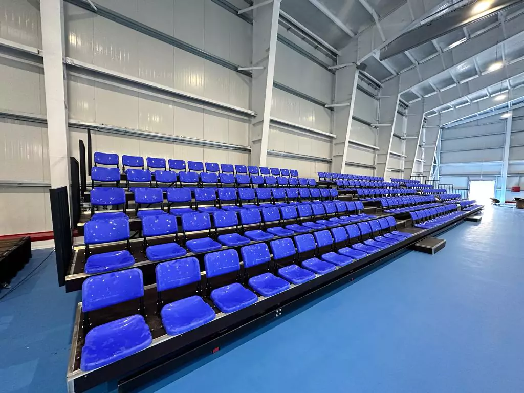 Telescopic Arena Seating for Flexibility Image